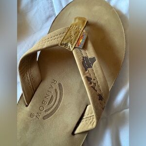 Men’s Rainbow Flip Flops